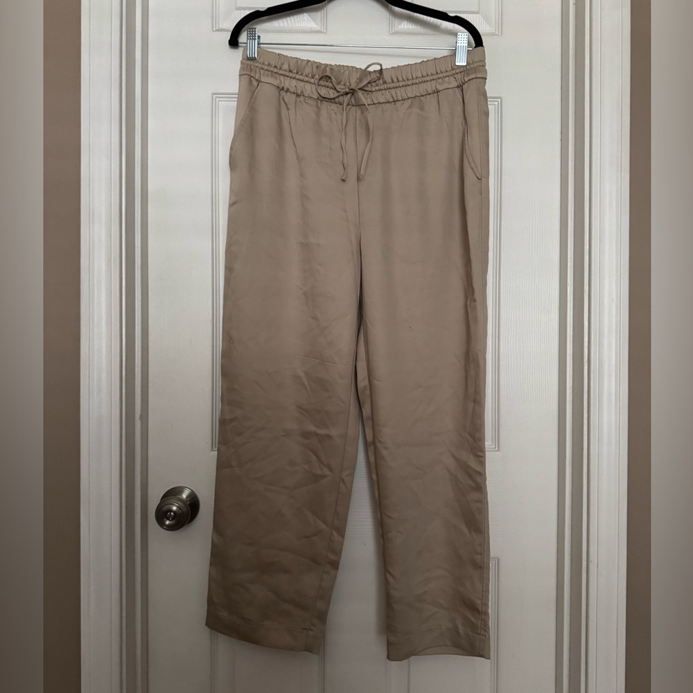 BNWT Satin Cropped Pants H&M